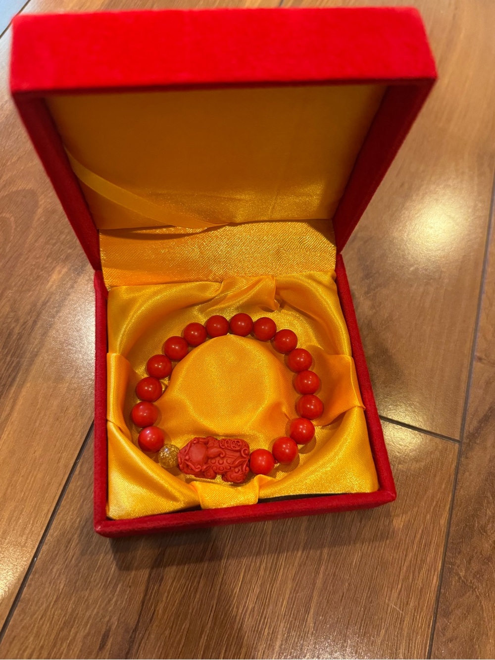 Red Bead Bracelet - Women’s Fashion Jewelry